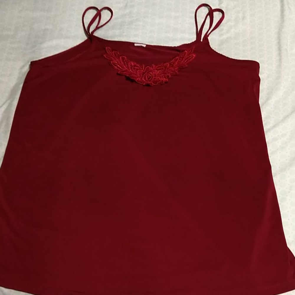 PV Fashion top with spaghetti straps, XXXL